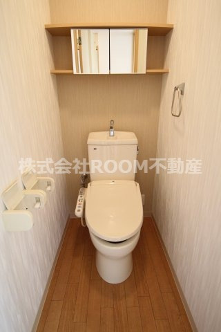 サンハイツ・祝吉のトイレ|清潔感のあるトイレです