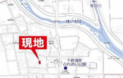 【地図】 | 前橋市下長磯町の中古戸建