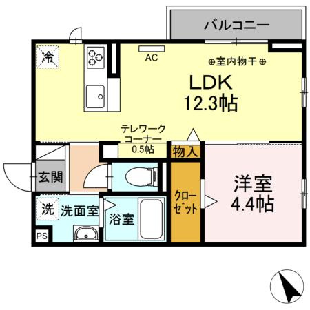 【間取り】 | フォルトゥーナ　ヒロ