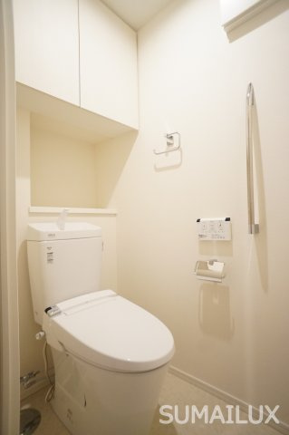 熊本市中央区水道町の賃貸マンションのトイレ