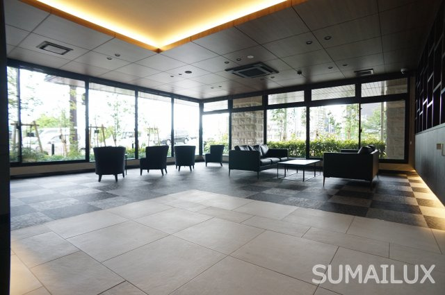 熊本市中央区水道町の賃貸マンションのロビー