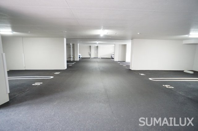 熊本市中央区水道町の賃貸マンションの駐車場