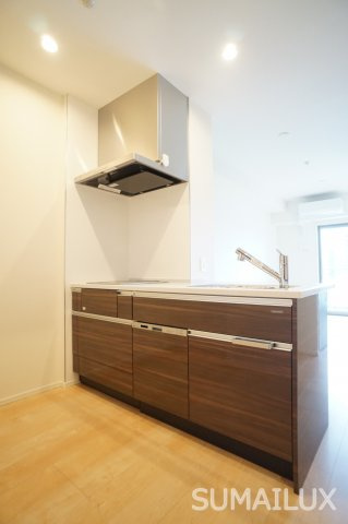 熊本市中央区水道町の賃貸マンションのキッチン