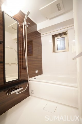 熊本市中央区水道町の賃貸マンションの浴室