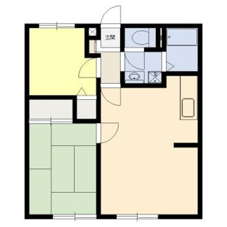 【間取り】 | ヴァンベール南台