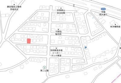 【地図】 | つくば市赤塚売地