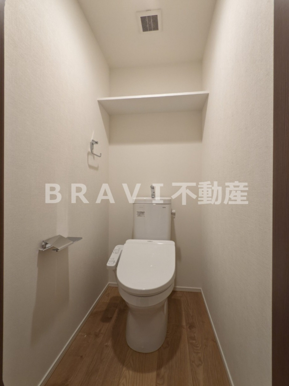 RJR堺筋本町タワー BRAVI不動産のトイレ|【RJR堺筋本町タワー】使いやすいトイレです