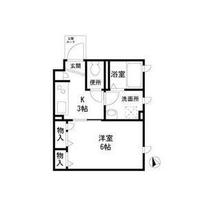 エンプレス　あざみ野の間取り
