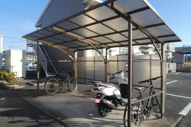 プレジール城の内ⅢＡのその他共用部分|自転車置き場