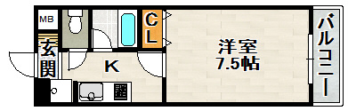 カーサフェリスの間取り
