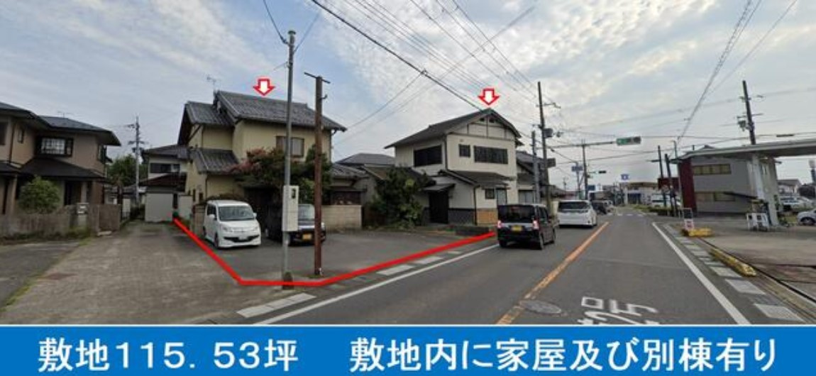 近江八幡市安土町下豊浦　中古戸建の外観
