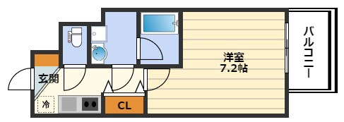 BROAD新うめきたRESIDENCEの間取り