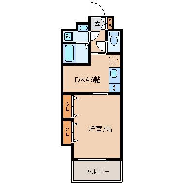 【間取り】 | アスヴェル梅田ＷＥＳＴ