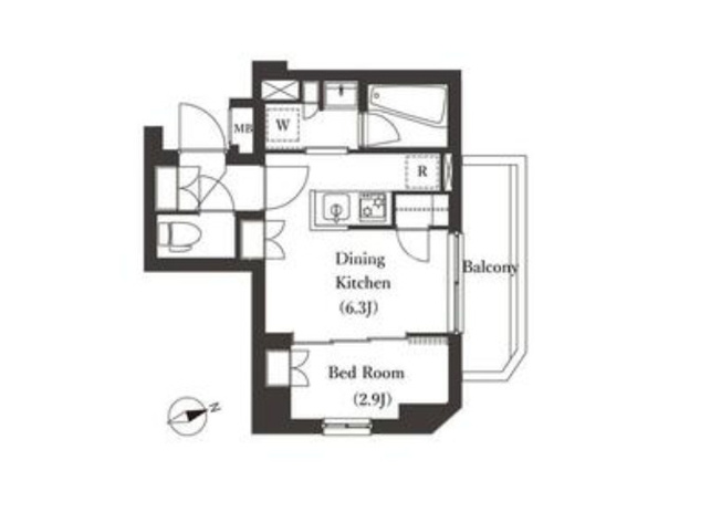 【間取り】 | ＡＲＫＭＡＲＫ大森西