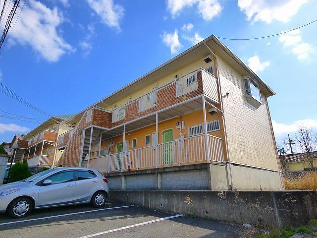 グランディーナ左京の外観|きれいな外観です