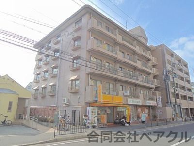 【外観】 | ヴィラ大成 | 山科のメイン通り三条通りに隣接した高層マンション