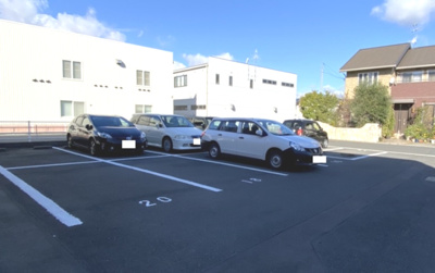【駐車場】 | ノーブル西長瀬Ⅱ