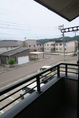 サニービレッジのバルコニー