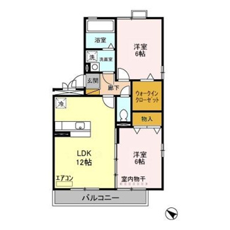 【間取り】 | ラ・シャンブルB