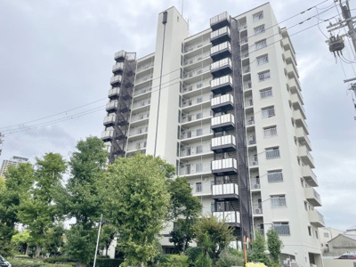 【外観】 | クローバーハイツ市岡 | ■RC造13階建、総戸数72戸