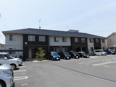 【外観】 | ルミエール竹原　A　B | 完成写真