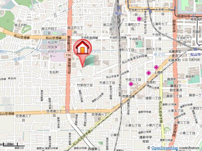 【地図】 | ルミエール竹原　A　B