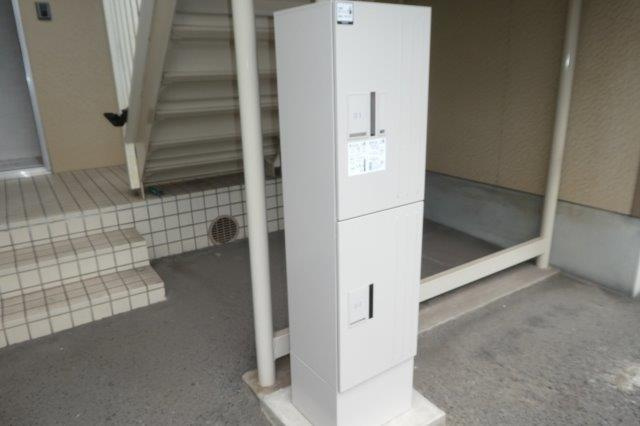 倉敷市白楽町のアパートのその他共用部分|宅配ボックス