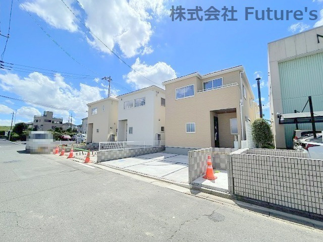 三郷市早稲田3丁目　新築戸建　全8棟　1号棟の外観|お待たせいたしました！1号棟が完成しました！是非一度内覧にお越し下さいませ！