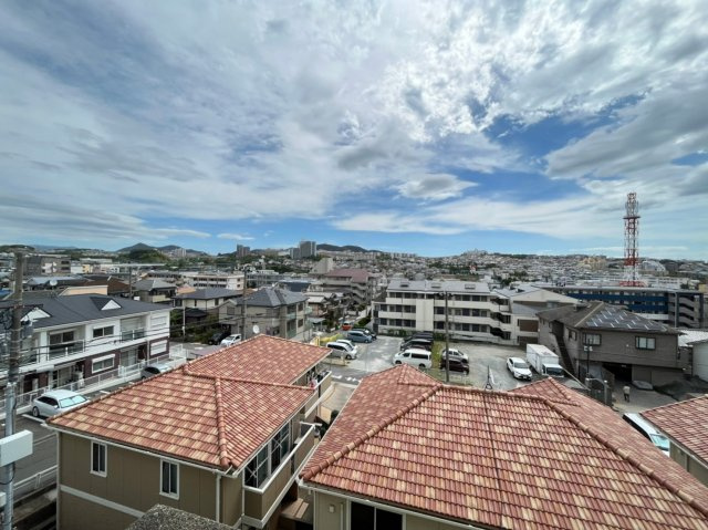 名谷農住団地Ｉ棟の展望