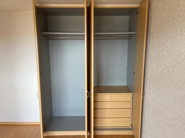 熊本市北区麻生田４丁目のアパートの収納