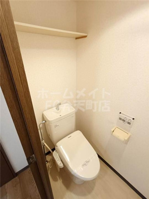 【トイレ】 | ブロッサムカスガデ | シンプルで使いやすいトイレです