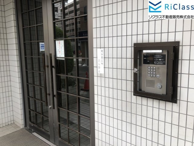 プレノ長田のエントランス|オートロック付きエントランスです
