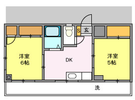【間取り】 | 第２５シンエイビル
