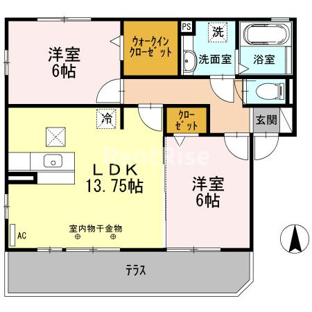 アムール丹陽の間取り