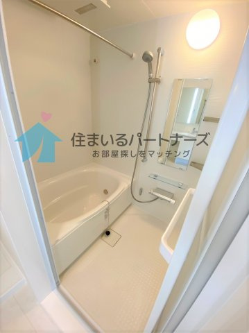 久留米市御井町のハイツの浴室|日々の疲れを癒すお風呂付です