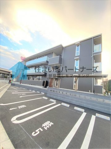 久留米市御井町のハイツの駐車場|駐車場です