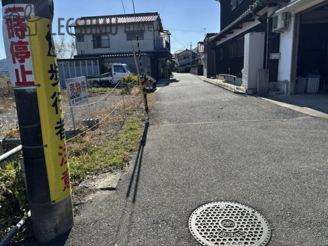 姫路市仁豊野／売土地の前面道路含む現地写真