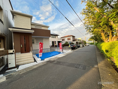 【前面道路含む現地写真】 | 第2千種区新西 全2棟 2号棟＜仲介手数料無料＞千代田橋小・千種中　新築一戸建て | 9/7撮影
新築一戸建ての事ならマックスバリュ川原店で住まい相談、株式会社エムワイホームにお任せください！