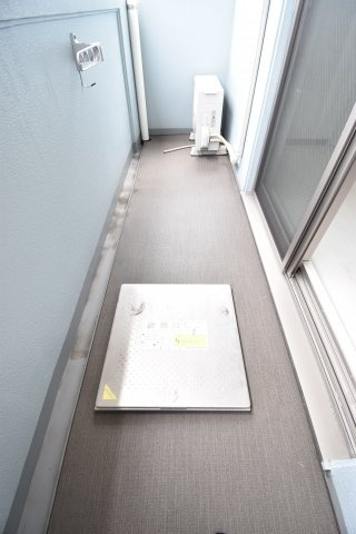 BLUE西長堀のバルコニー