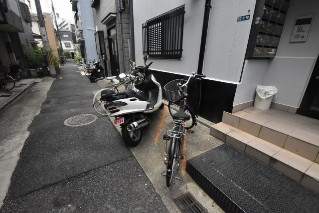 タイホーマンションの駐車場