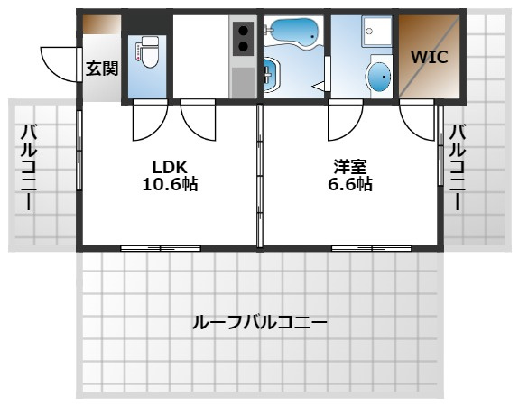 【間取り】 | クレセント千里中央