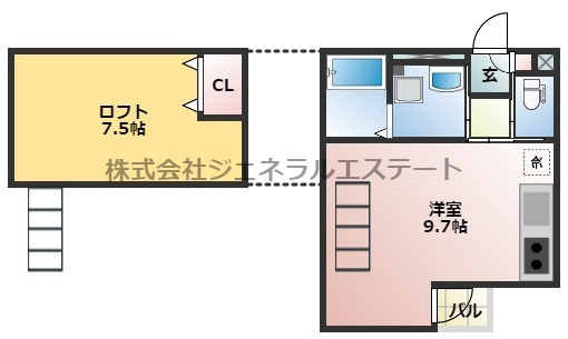 【間取り】 | F8石津