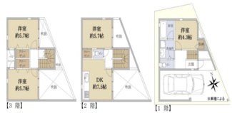 【間取り】 | 尼崎市東難波町３丁目中古戸建 | ファミリー様におすすめの４DKの間取りです♪