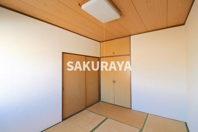 スカイハイツ（堀込町）の和室|2023年11月撮影。