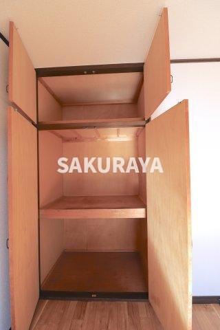 スカイハイツ（堀込町）の収納|2023年11月撮影。