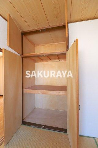 スカイハイツ（堀込町）の収納|2023年11月撮影。