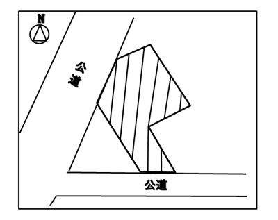 【区画図】 | 下諏訪町西鷹野町　売地