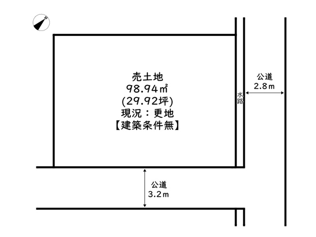 【土地図】 | 姫路市網干区余子浜／売土地