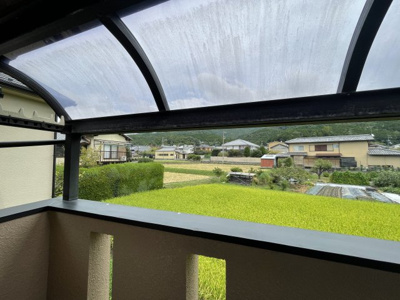 【展望】 | 京都市左京区岩倉花園町303-13　中古戸建 | 2階ベランダからの眺望