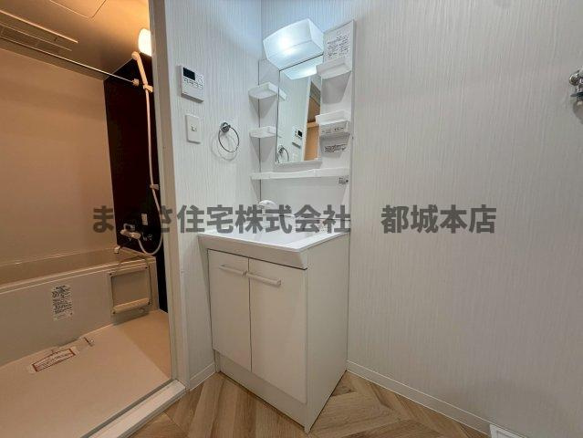 ミライデイズ三股の独立洗面台